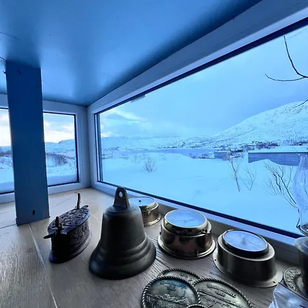 Casa de Férias Luxuary Fjord With Sauna And Northern Light *