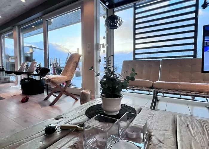 Casa de Férias Luxuary Fjord With Sauna And Northern Light